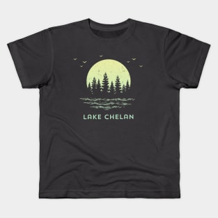 Lake Chelan Outdoor Adventure Family Vacation Kids T-Shirt